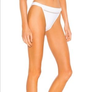Revolve Zilla Bottom in White by Tularosa